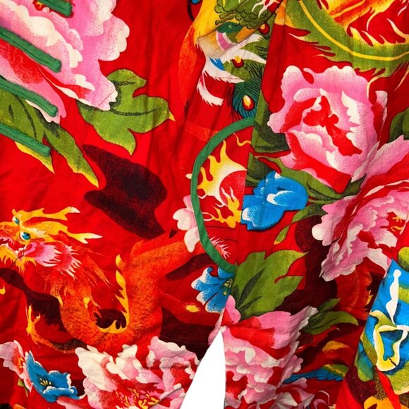 Quilted Cotton india Military sgt peppers reversible cotton coat jkt L - Picture 7 of 8